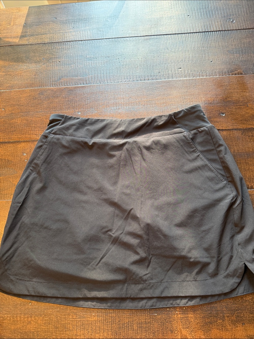 Walter Hagen Black Golf Skort with Side Pockets